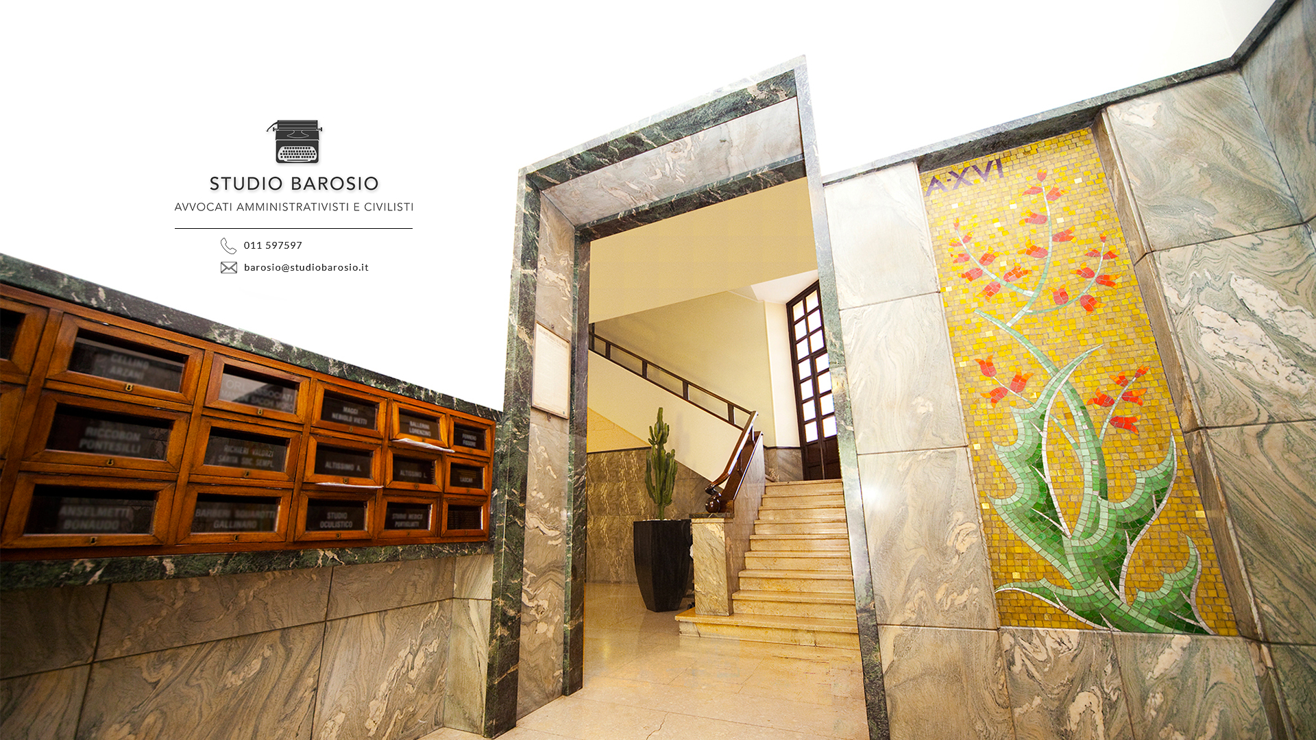 Studio Legale Barosio - ingresso corso Galileo Ferraris